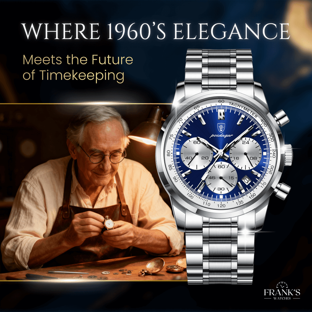 Winsbury | Stainless Steel Chronograph Quartz Watch | 41mm