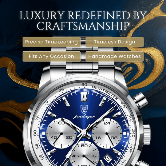 Winsbury | Stainless Steel Chronograph Quartz Watch | 41mm