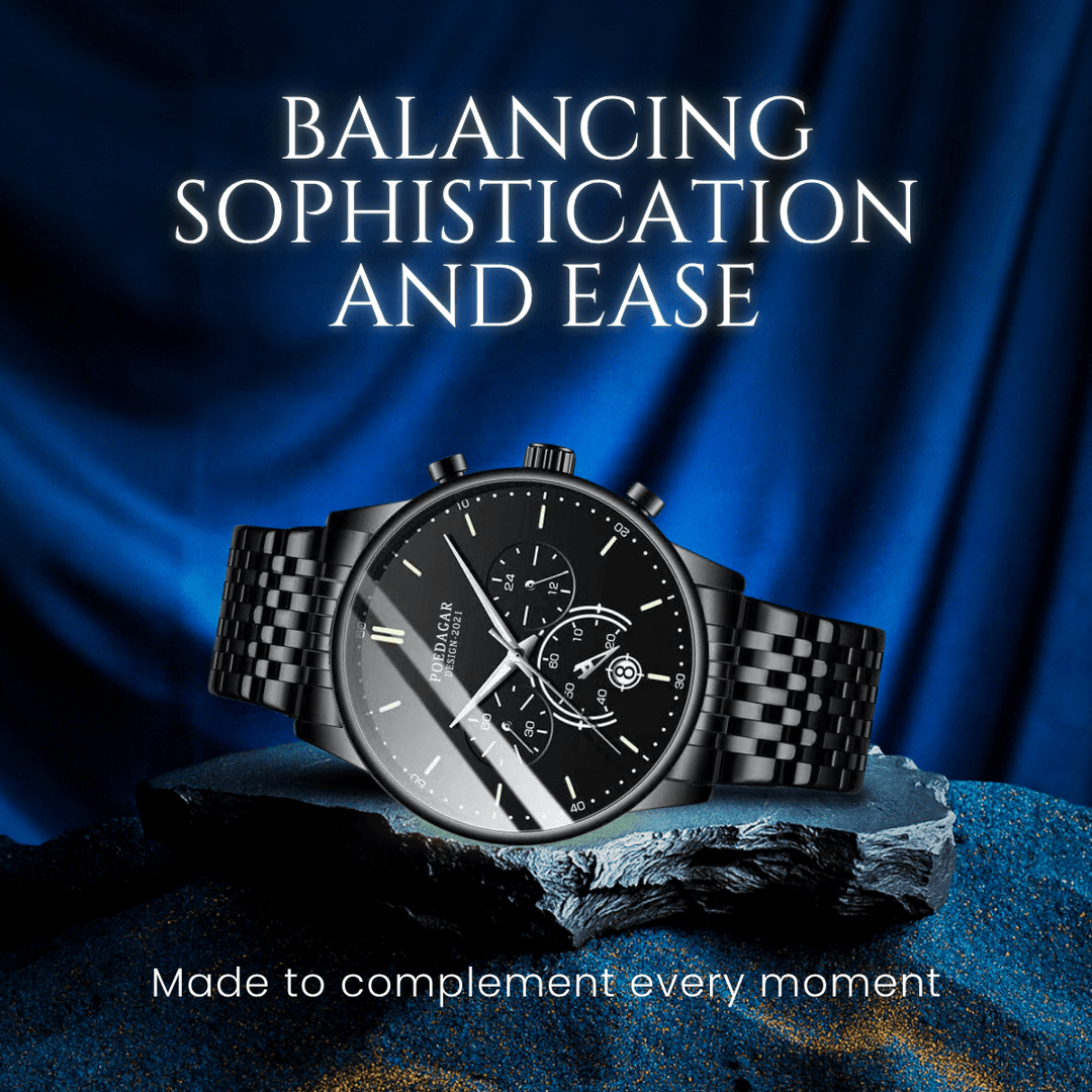 York | Titan Chronograph Quartz Wristwatch | 40mm